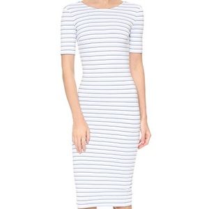 Verita V back pencil dress